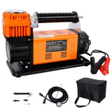 12V Heavy Duty Air Compressor,Tire Inflator with Pressure Gauge, Max 150 PSI,Tire Inflator Air Pump W465P229059