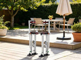 24''-40'' Adjustable Drywall Stilts with Protective Knee Pads, Durable Non-slip Work Platform for 21831334