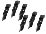 6 Pack Repl Cub Mower Blades 742-05052 942-05052 Fit for 50" Lawn Tractor and RZT Mowers Cub 50159092