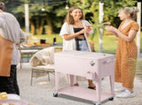 80QT Pink Patio Rolling Cooler 89992775