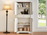 68"high living room sideboard, multi-functional combination TV cabinet sideboard, large capacity W1162P205099