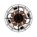 New Model 26 Inch Ceiling Fan Light With 6 Speed Remote 5 Blade Reversible DC Motor For Bedroom W2991P343762