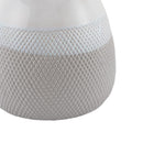 ZUN Driggs Ceramic Textured Table Lamp B03594976