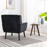 Modern Soft Velvet Material Ergonomics Accent Chair Living Room Chair Bedroom Chair Home Chair With W67639363