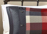 King/Cal King 6 Piece Herringbone Duvet Cover Set B035129175