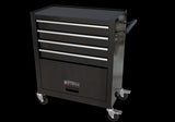 ZUN 4 Drawers Tool Cabinet with Tool Sets-BLACK 12002594