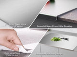 Large-sized Stainless Steel Cutting Boards w bench scraper for Kitchen, Suitable for Meat, Fruits, 45009912