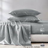 Satin Satin Luxury Sheet Set Split King B035P294185