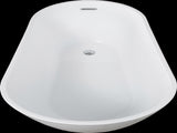Acrylic Bathtub Drain Kit with Overflow Only, 22A02P01 W157390151