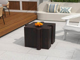 Puzzle Art Side Table, Modular Convex Edge MGO Table - Buy Singles or Combine for Custom Layouts, N770P347931A