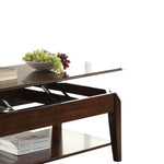 ZUN Walnut Coffee Table with Lift Top B062P189185