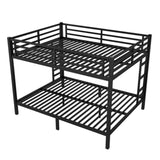 Metal Queen over Queen Bunk Bed for Teens and Adults,Space-Saving/Noise Reduced/No Box Spring W1580P247769
