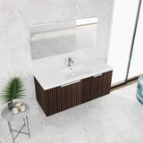 48 Inch Bathroom Cabinet With Resin Sink,Soft Close Doors,Float Mounting Design W999P206328