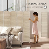 6Panel Folding Room Divider 67943995