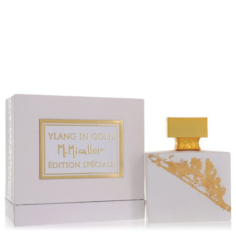 Ylang in Gold by M. Micallef Eau De Parfum Spray 3.3 oz for Women FX-512348