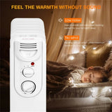 1500W Electric Space Heater - 3 Heating Modes, Silent Operation, Wheel & Handle for Easy Movement, 26901798