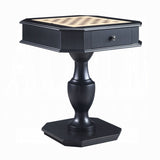 Black 2-Drawer Game Table B062P209328
