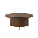 ZUN Round Coffee table B03549007