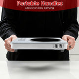 3500W Electric Single Burner Cooktop 110V - Rapid Heating Hot Plate with 4 Preset Modes 81528283