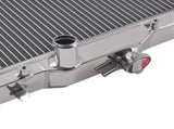 Aluminum Coolant Radiator 2 Row fit for Mazda Miata MX5 1990-1997 1.6L 1.8L 7530 29810545