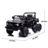 12V Kids Ride On 6-Wheel electric truck car W/Parents Control ,Six-Wheel Suspension,Four W1578P284256