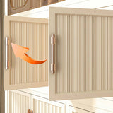 Portable Wardrobe Closet Storage Organizer for Clothes,Clothes Dresser,9 Magnetic Doors-9 Cubes & 1 60558618