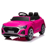 ZUN 12V Kids Ride On Electric Car w/Parents Remote Control,Licensed Audi SQ8 for Kids,Dual W1578P213379