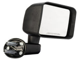 Manual Mirrors Black Left Right Side Pair For 2007-2017 Jeep Wrangler 28928984
