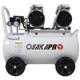 2.5 HP Silent Air Compressor 13 Gallon, Oil-Free, Electric Shop Air Compressor Portable,Lightweight W46564407