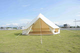 Canvas Tent Bell Tent Glamping, 4 Seasons Yurt Tent for 4M/5M Cotton Canvas Tent for Family 61040260