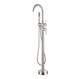 Freestanding Bathtub Faucet with Hand Shower W1533125023