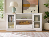 Sideboard Buffet Cabinet, 51" Large Kitchen Storage Cabinet with Drawers, Doors and Adjustable W3417P321845