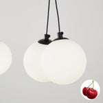 ZUN Broghan 8 - Light Sphere Globe Chandelier Kitchen Pendent Light[No Bulb][Unable to ship on weekends, 34721478