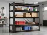 Heavy Duty Garage Shelving Unit, 5 Tier Metal Storage Shelves, Adjustable Garage Rack, 72H x 36W x 19600999
