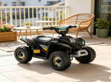 Black 6V Kids Motorized Quad 4-Wheeler ATV Ride On Car with Forward/Reverse Switch for 18-36 99697150
