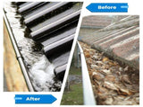 10.5FT Gutter Cleaning Brush With Telescoping Handle Rain Gutter Cleaner Extendable Gutter Cleaning 32898423