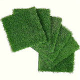 Artificial Lawn 36pcs Interlocking Artificial Grass Tiles For Patio, Balcony, Backyard, Artificial W3022P251833
