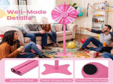 18 Inch Height Adjustable Prize with Smooth Spin, 2-in-1 Tabletop & Floor Standing Spinning 63482985