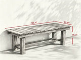 Outdoor Garden Bench Garden chair 53207726