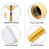 Dance Pole Spinning Static Dancing Pole Portable Removable for Home Club Bar Gym 86.2-109.8" Height W465P160402