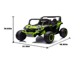 24V Two-Seater Kids Ride On UTV W/Parents Remote Control,Four-Wheel Suspension,Slow Start,Large W1578P184798
