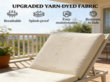 Foldable Chaise Lounge Cushion Set of 2 01453016