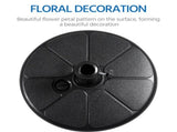 22L Water/ Sand Filled Outdoor Umbrella Base for Patio Lawn Garden, Black 48099074