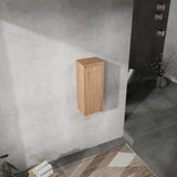 12" Bathroom Side Cabinet,Soft Close Doors,Float Mounting Design, W999P196498