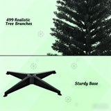 Pencil Christmas Tree with Sturdy Base, Perfect for Modern Holiday Decor 01747110