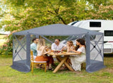 12' x 12' Outdoor pop-up camping canopy 16685101