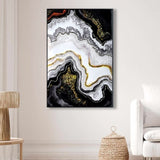 Luxury Crystal Pearl Oil Painting Wall Art Contemporary Hallway Decor Premium Canvas Mural for W3374P322234