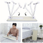 ZUN Laptop desk, adjustable laptop desk, office desk, laptop, work, reading, writing, drawing, and 00072968