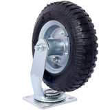 4PCS 8IN CASTER pneumatic tire, Caster Wheel, Swivel Plate, Steel Hub with W465130461