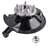 Steering Knuckle & Wheel Bearing Hub Front Left for 2001 2002 Honda Civic 1.7L 92733290